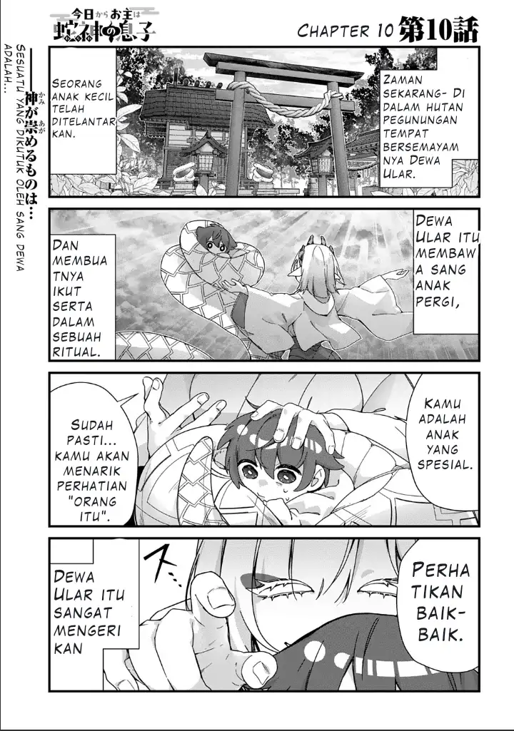 Baca Kyou kara Onushi wa Warawa no Musuko - Chapter 10 halaman 2