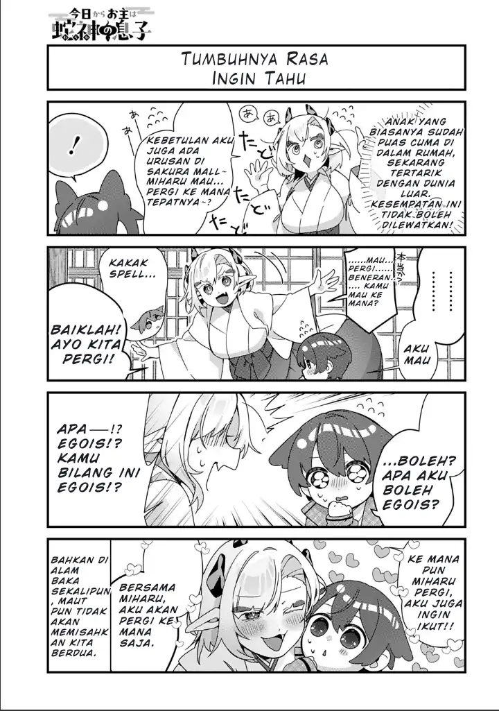 Baca Kyou kara Onushi wa Warawa no Musuko - Chapter 10 halaman 6