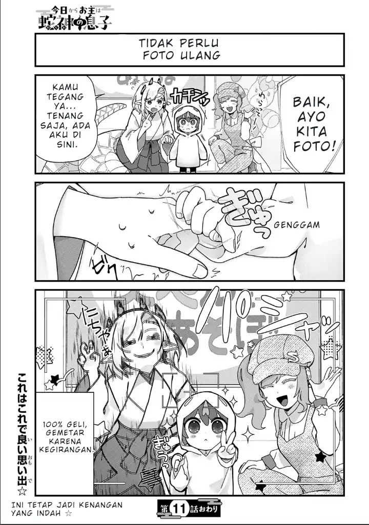 Baca Kyou kara Onushi wa Warawa no Musuko - Chapter 11 halaman 9