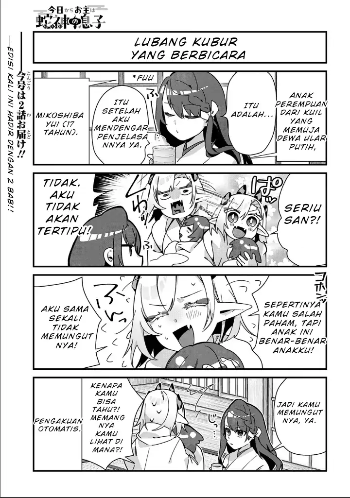 Baca Kyou kara Onushi wa Warawa no Musuko - Chapter 13 halaman 4