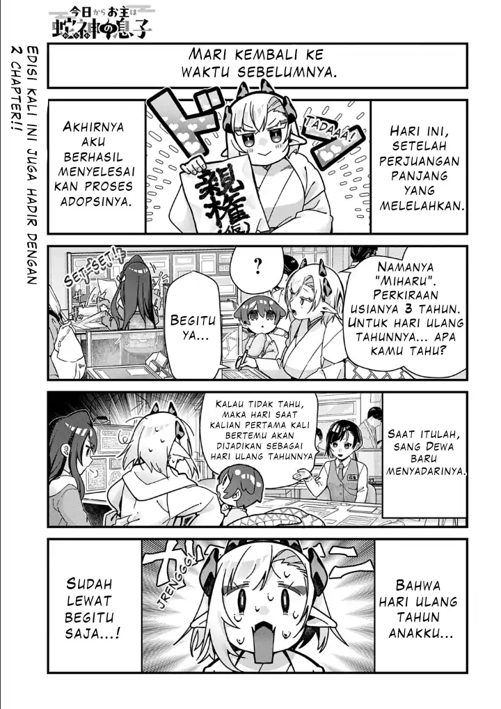 Baca Kyou kara Onushi wa Warawa no Musuko - Chapter 15 halaman 4