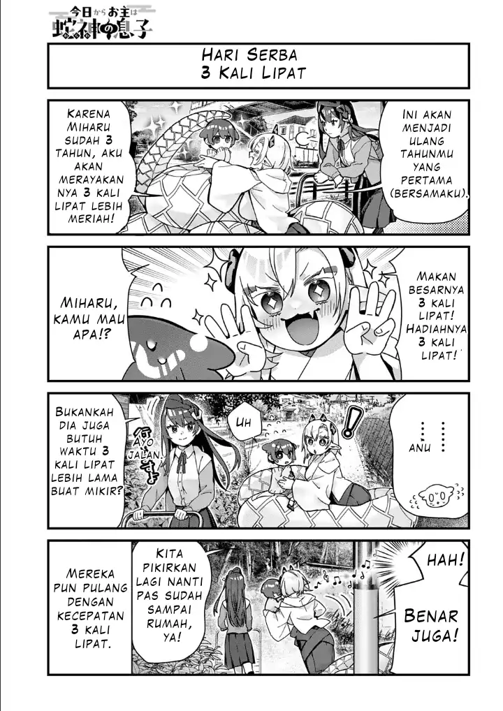 Baca Kyou kara Onushi wa Warawa no Musuko - Chapter 15 halaman 6