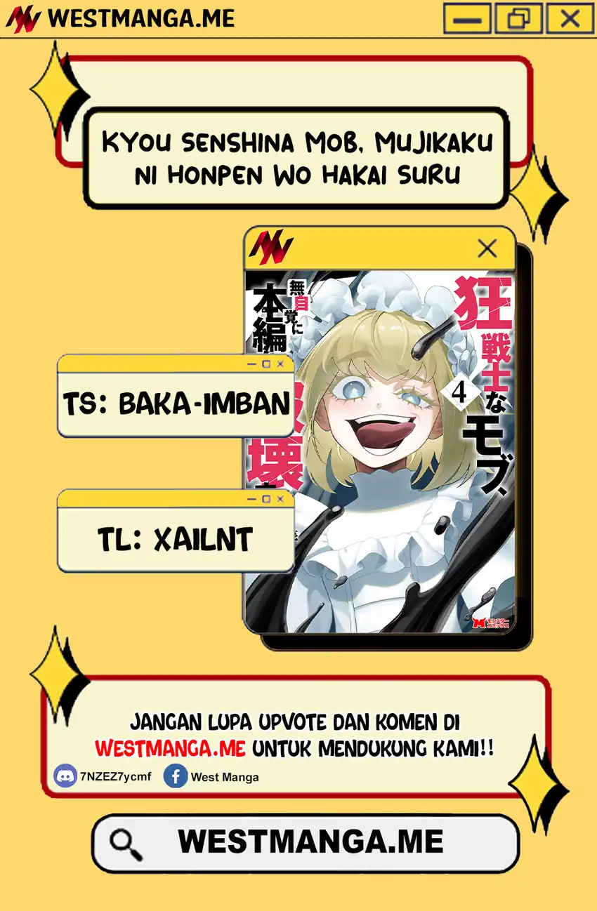 Baca Kyou Senshina Mob, Mujikaku ni Honpen wo Hakai Suru - Chapter 21 halaman 3
