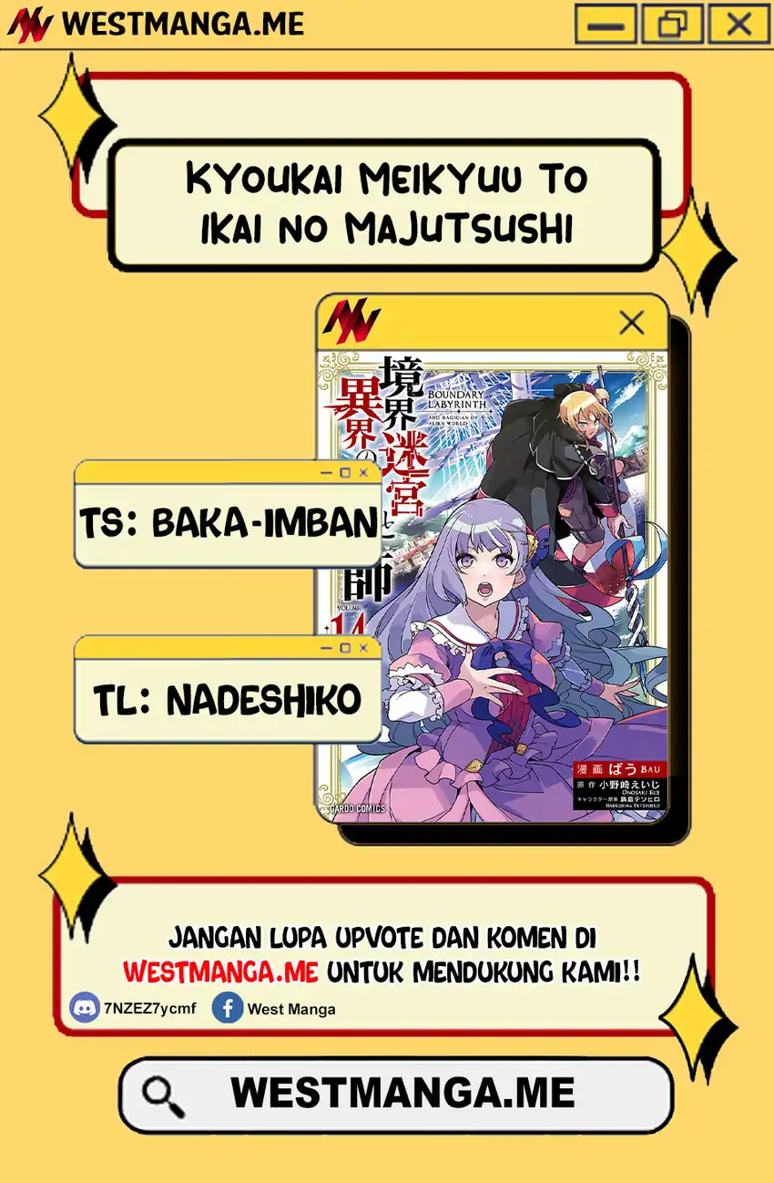 Baca Kyoukai Meikyuu to Ikai no Majutsushi - Chapter 86 halaman 3