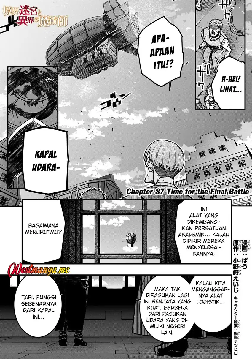 Baca Kyoukai Meikyuu to Ikai no Majutsushi - Chapter 87 halaman 2