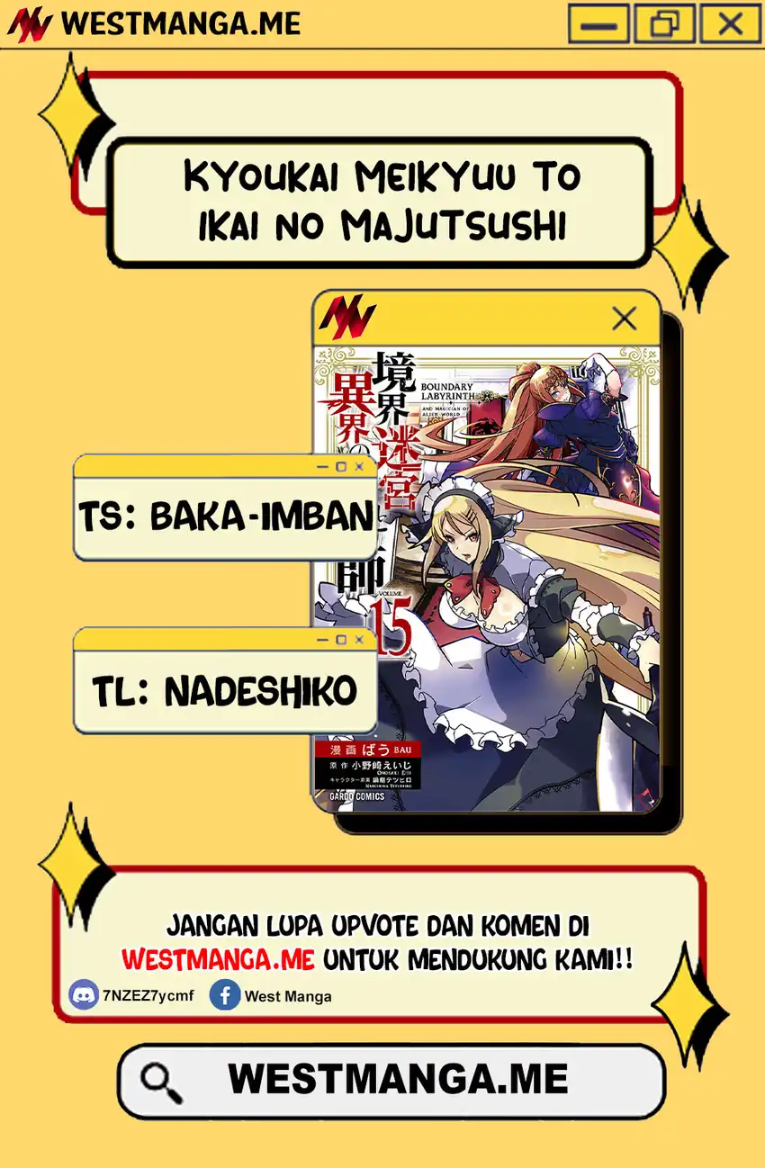 Baca Kyoukai Meikyuu to Ikai no Majutsushi - Chapter 88 halaman 2