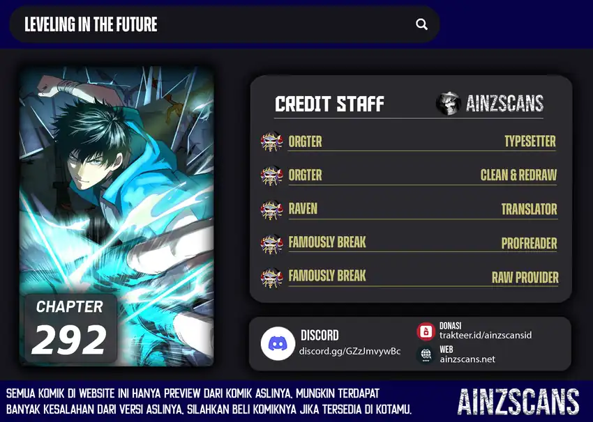 Baca Leveling In The Future (Apex Future Martial Arts) - Chapter 292 halaman 1