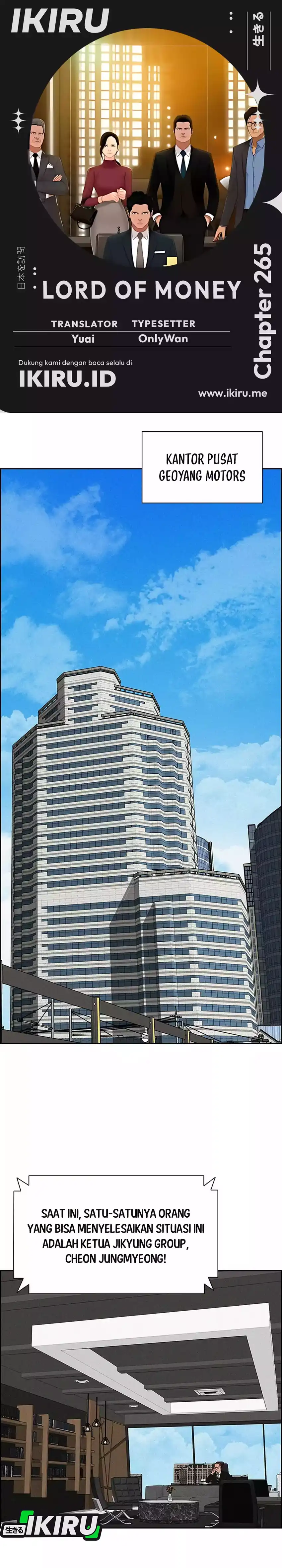 Baca Lord of Money - Chapter 265 halaman 1
