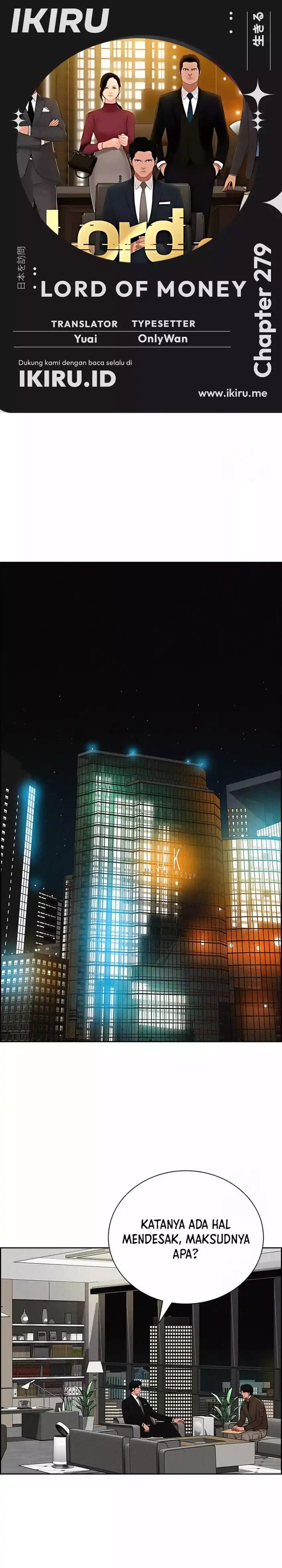 Baca Lord of Money - Chapter 279 halaman 1