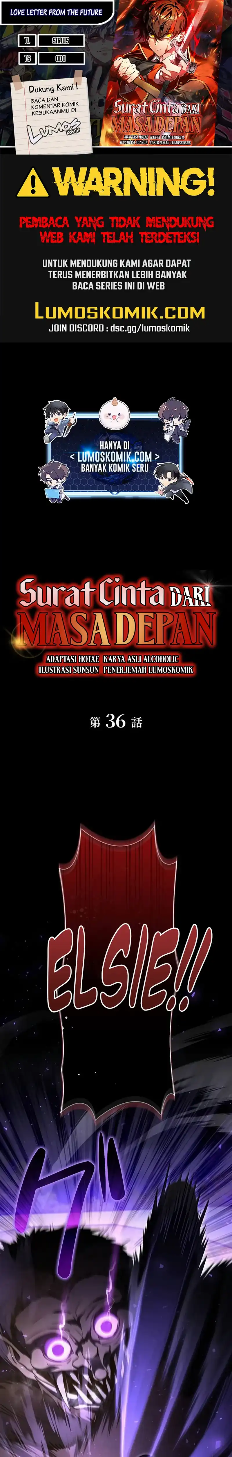 Baca Love Letter From The Future - Chapter 36 halaman 1