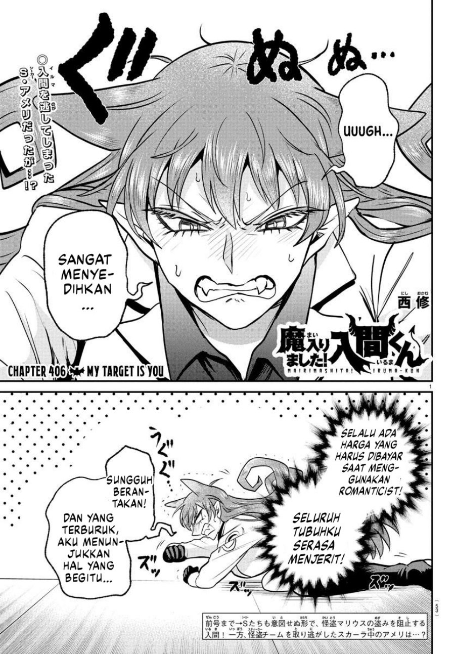 Baca Mairimashita! Iruma-kun - Chapter 406 halaman 2