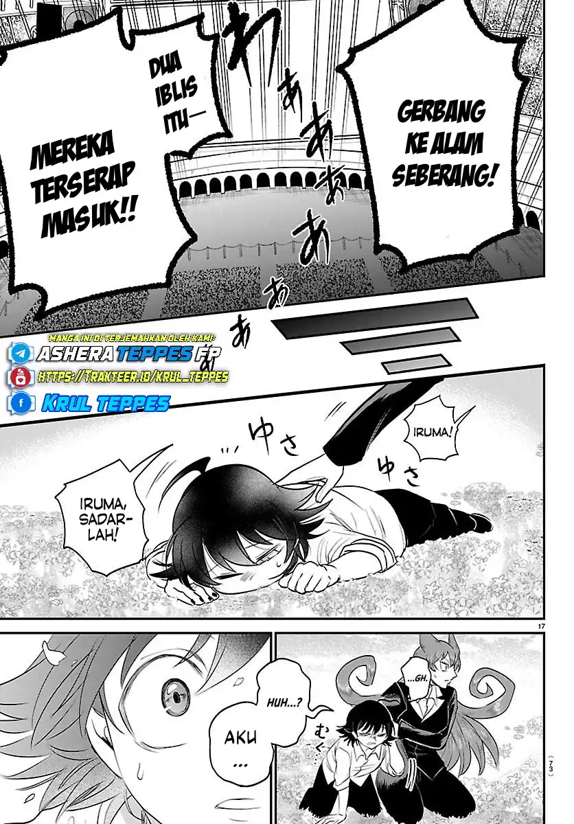Baca Mairimashita! Iruma-kun - Chapter 417 halaman 17