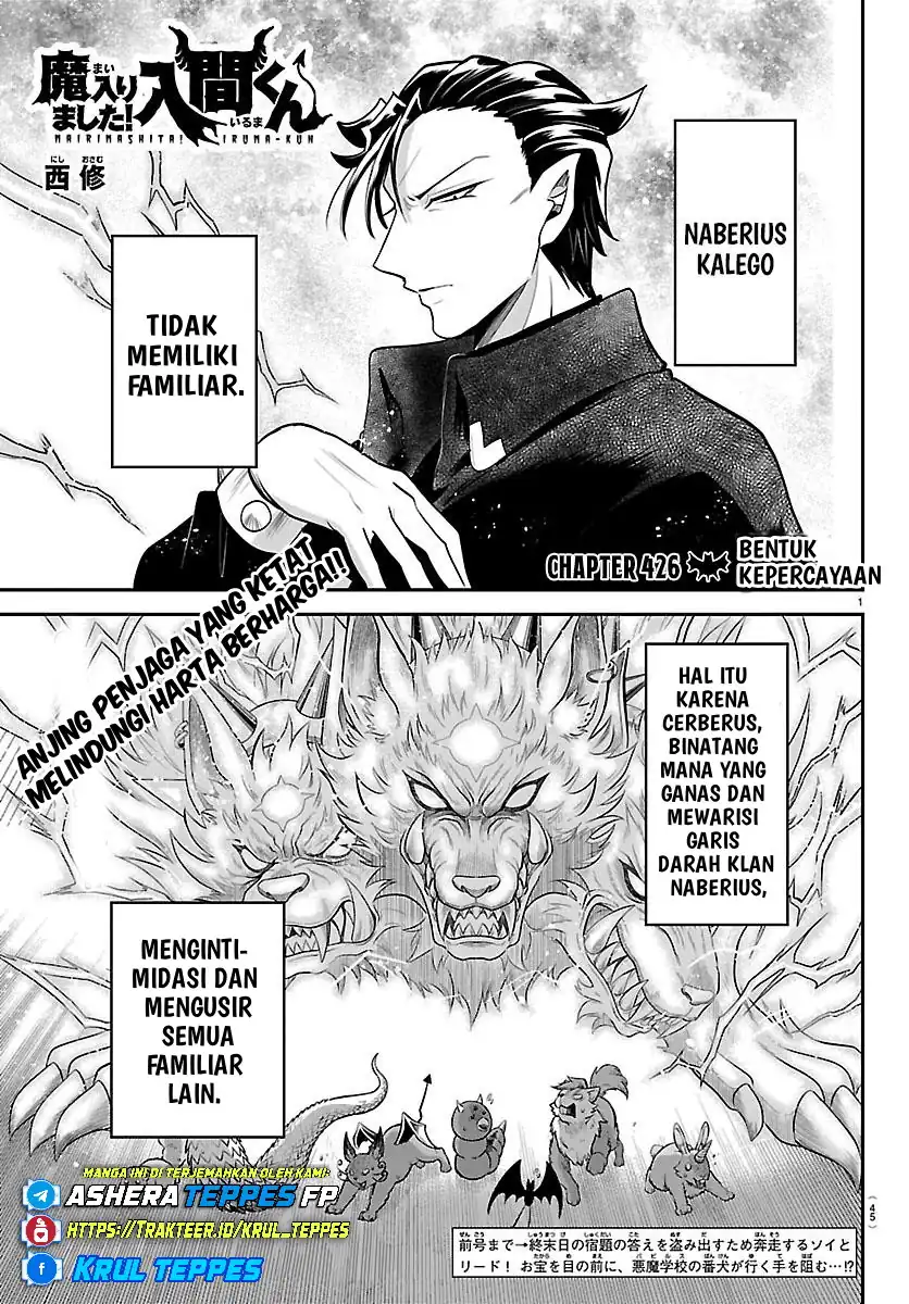 Baca Mairimashita! Iruma-kun - Chapter 426 halaman 2
