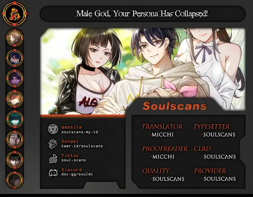 Baca Male God, Your Persona Has Collapsed! - Chapter 17 halaman 1