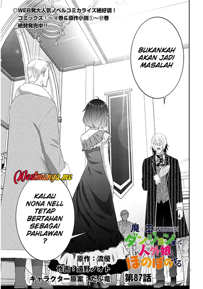 Baca Maou ni Natta node, Dungeon Tsukutte Jingai Musume to Honobono suru - Chapter 87.1 halaman 2