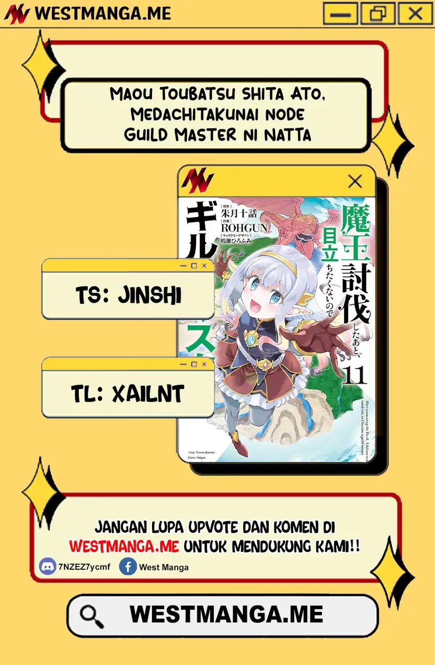 Baca Maou Toubatsu Shita Ato, Medachitakunai node Guild Master ni Natta - Chapter 70 halaman 3