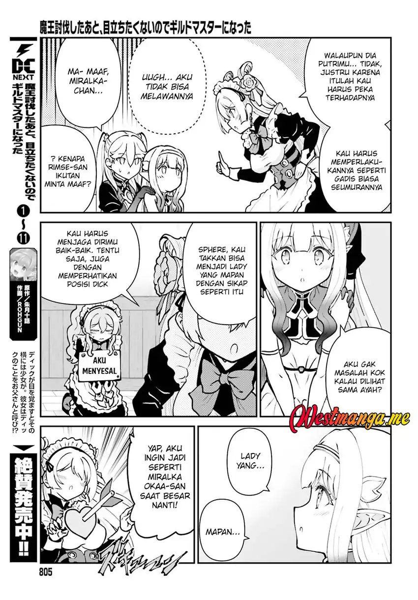 Baca Maou Toubatsu Shita Ato, Medachitakunai node Guild Master ni Natta - Chapter 70 halaman 5