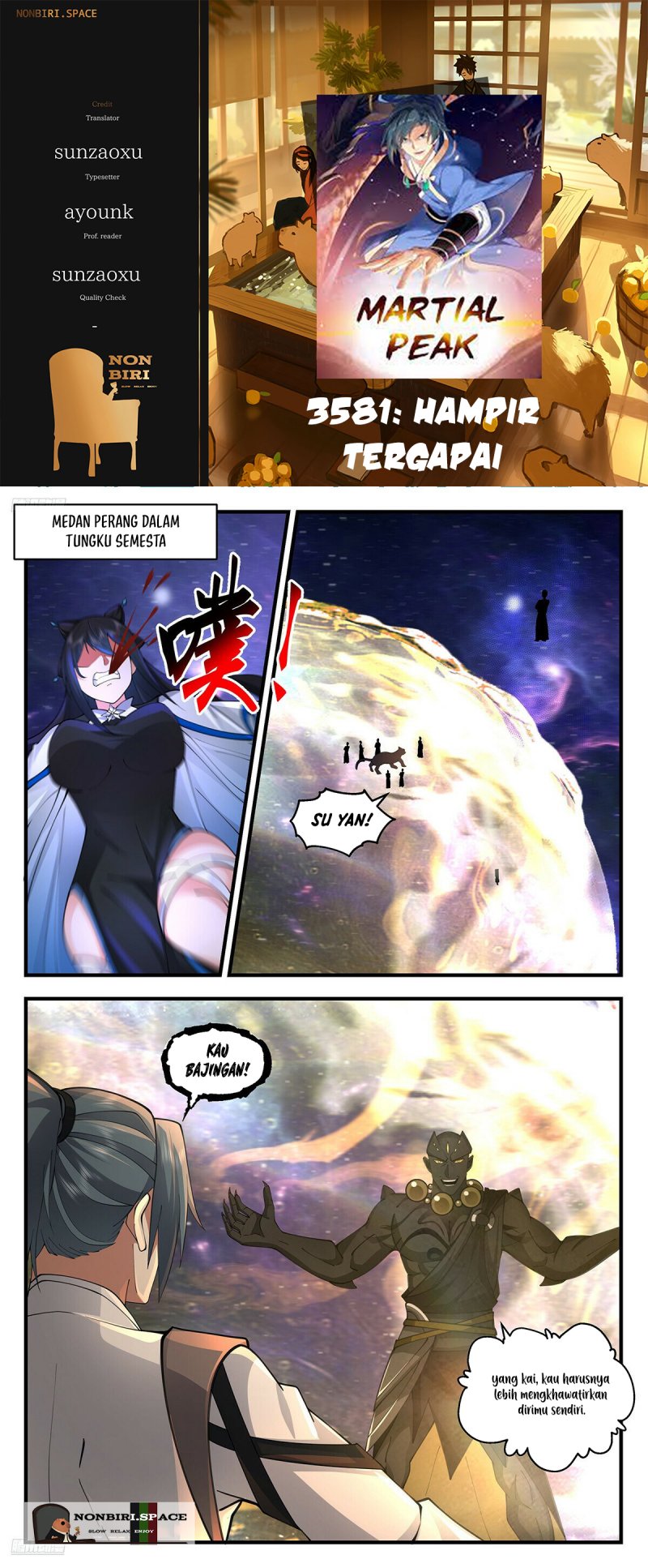 Baca Martial Peak - Chapter 3851 halaman 1