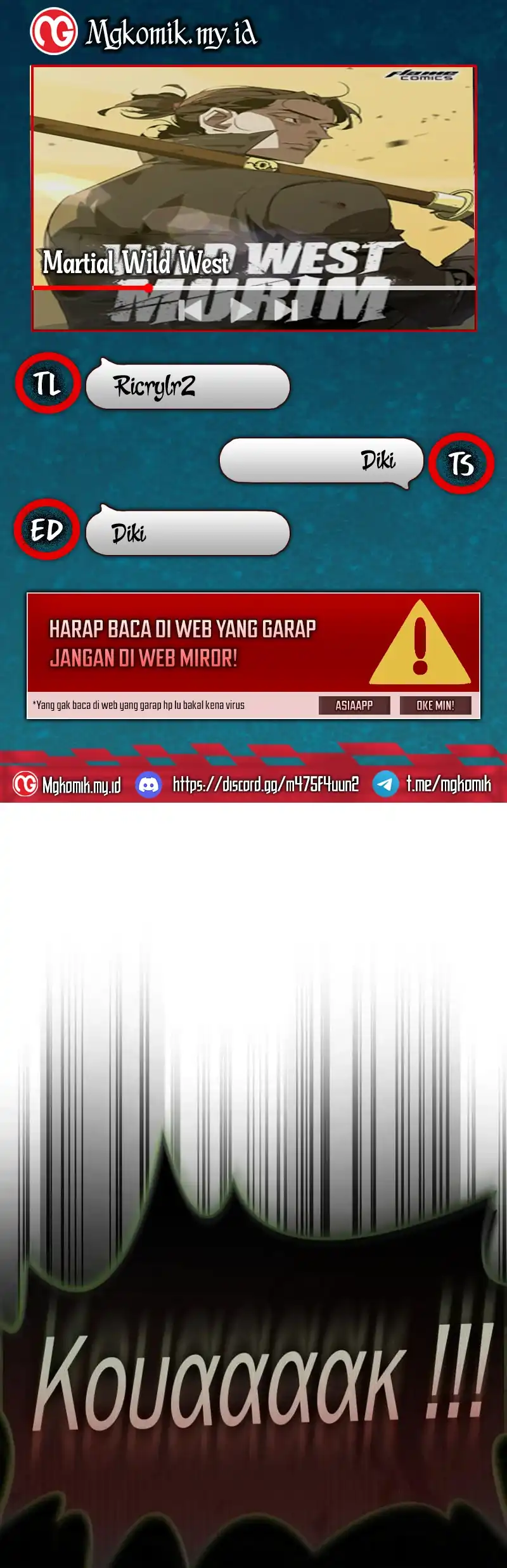 Baca Martial Wild West - Chapter 105 halaman 1