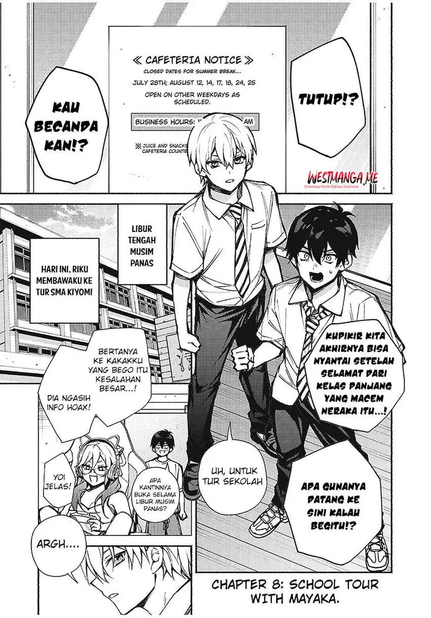 Baca Mayaka-neesan wa Uso ga Tsukenai - Chapter 8 halaman 3