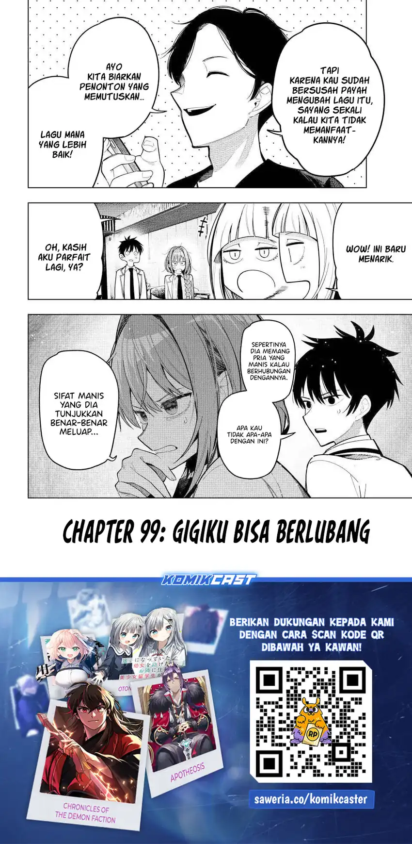 Baca Mayonaka Heart Tune (Tune In to the Midnight Heart) - Chapter 99 halaman 17