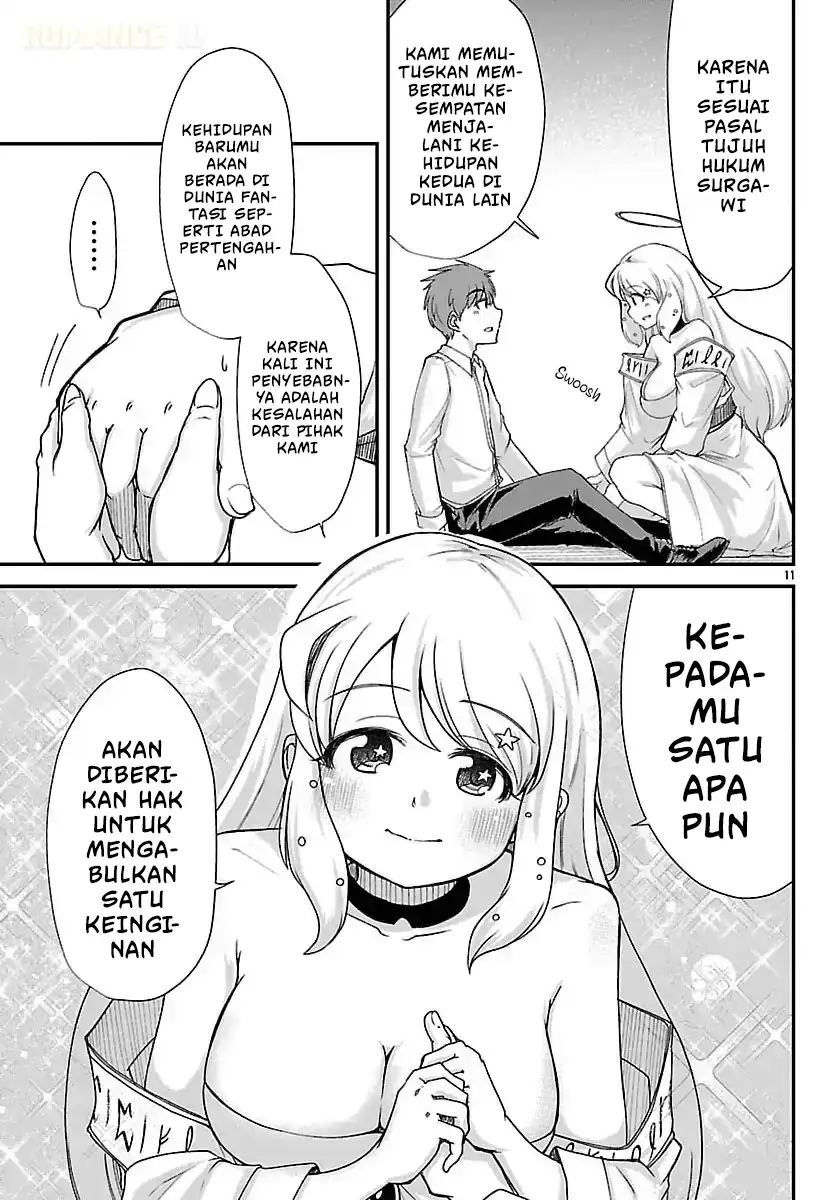 Baca Megami to Kekkon Shite Isekai de Shinkon Seikatsu - Chapter 01 halaman 12