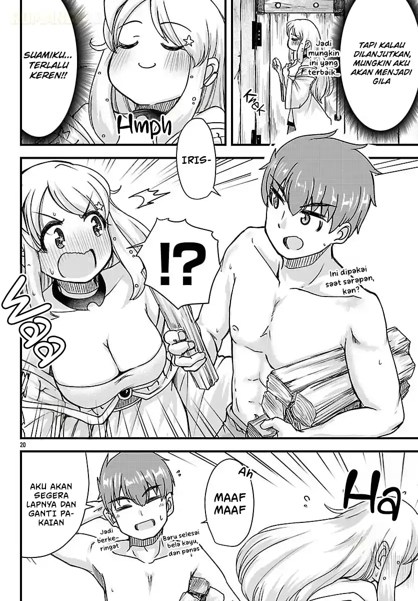 Baca Megami to Kekkon Shite Isekai de Shinkon Seikatsu - Chapter 04 halaman 21