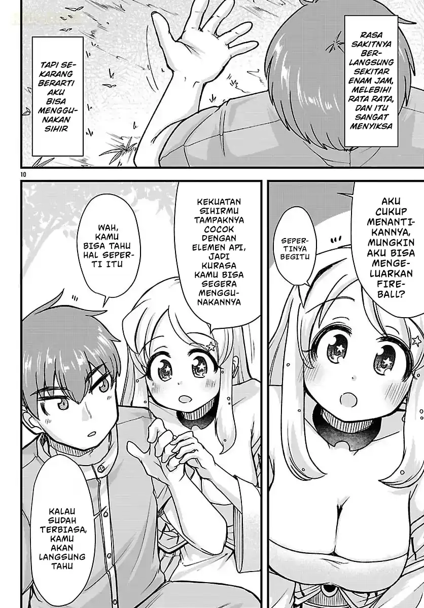 Baca Megami to Kekkon Shite Isekai de Shinkon Seikatsu - Chapter 05 halaman 11