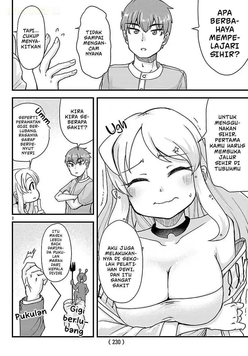 Baca Megami to Kekkon Shite Isekai de Shinkon Seikatsu - Chapter 05 halaman 3