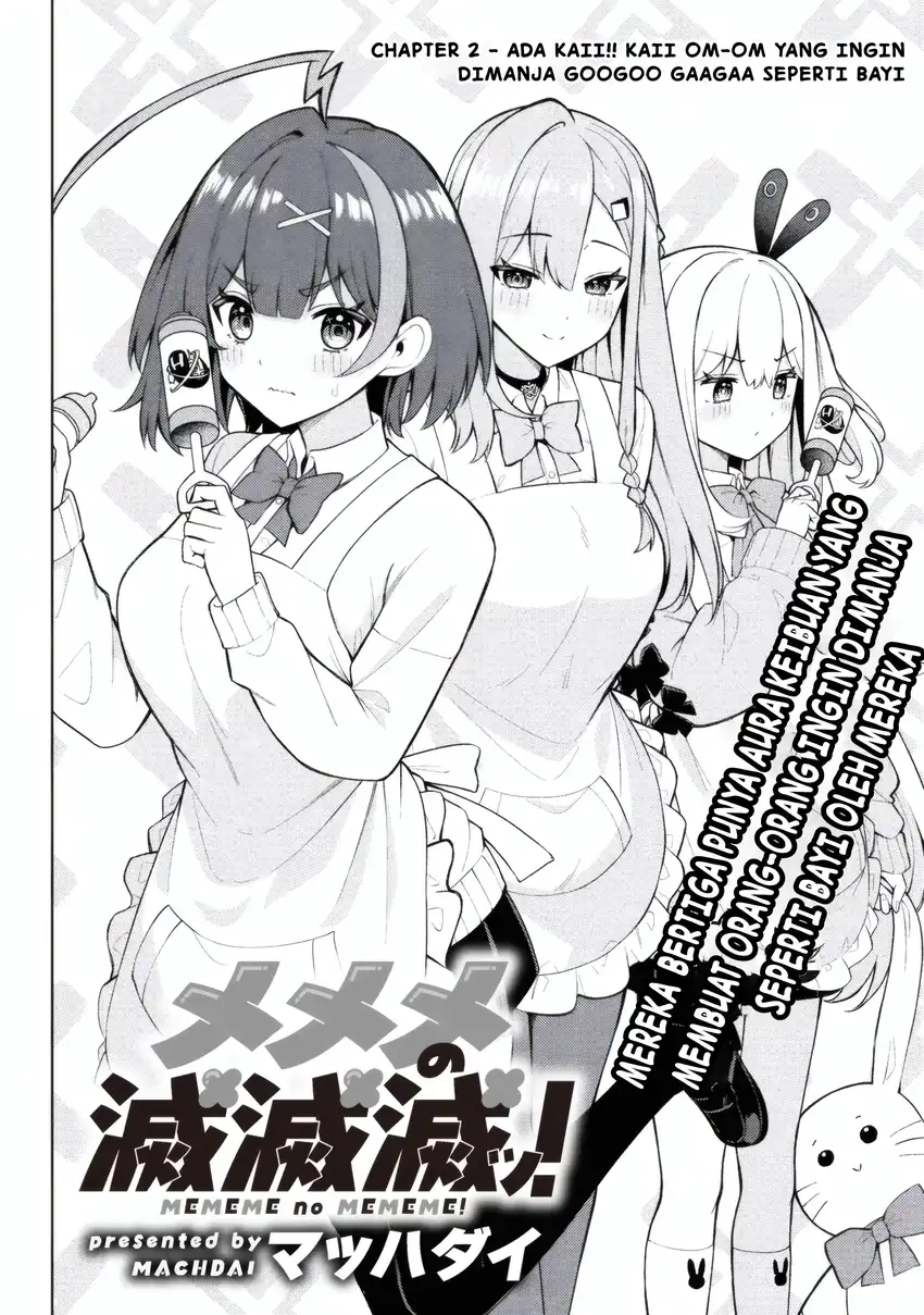 Baca Mememe no Mememe - Chapter 02.1 halaman 5