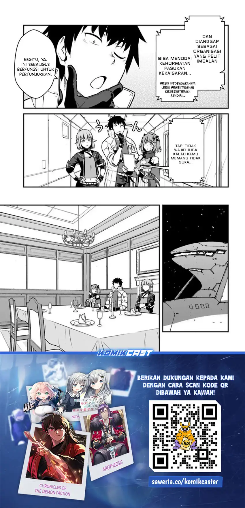 Baca Mezametara Saikyou Soubi to Uchuusen Mochi datta no de, Ikkodate Mezashite Youhei to shite Jiyuu ni Ikitai - Chapter 55.1 halaman 16