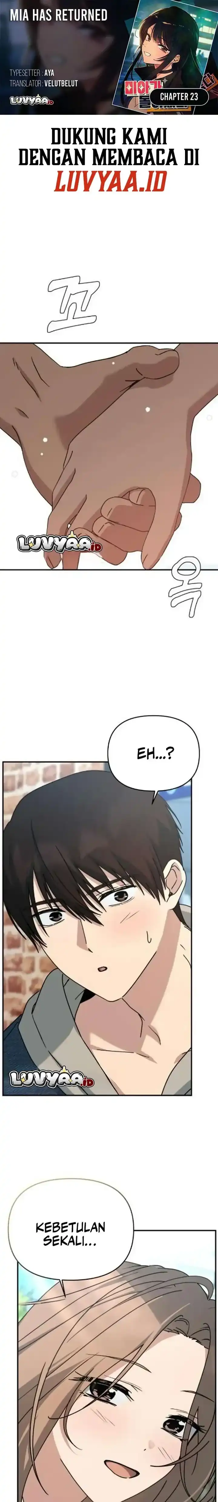Baca Mia Has Returned - Chapter 23 halaman 1
