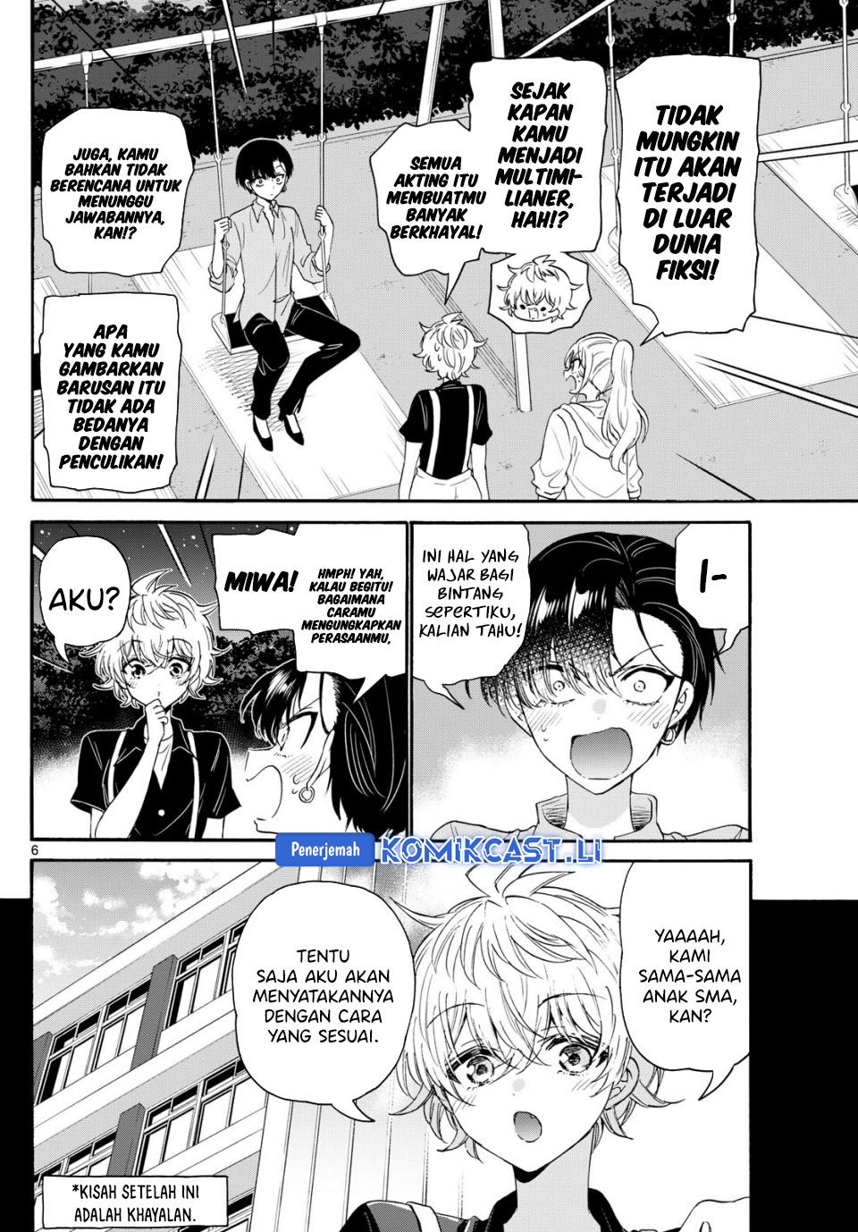 Baca Mikadono Sanshimai wa Angai, Choroi Chapter 118 - Halaman 7 Baca Mikadono Sanshimai wa Angai, Choroi - Chapter 118 halaman 7