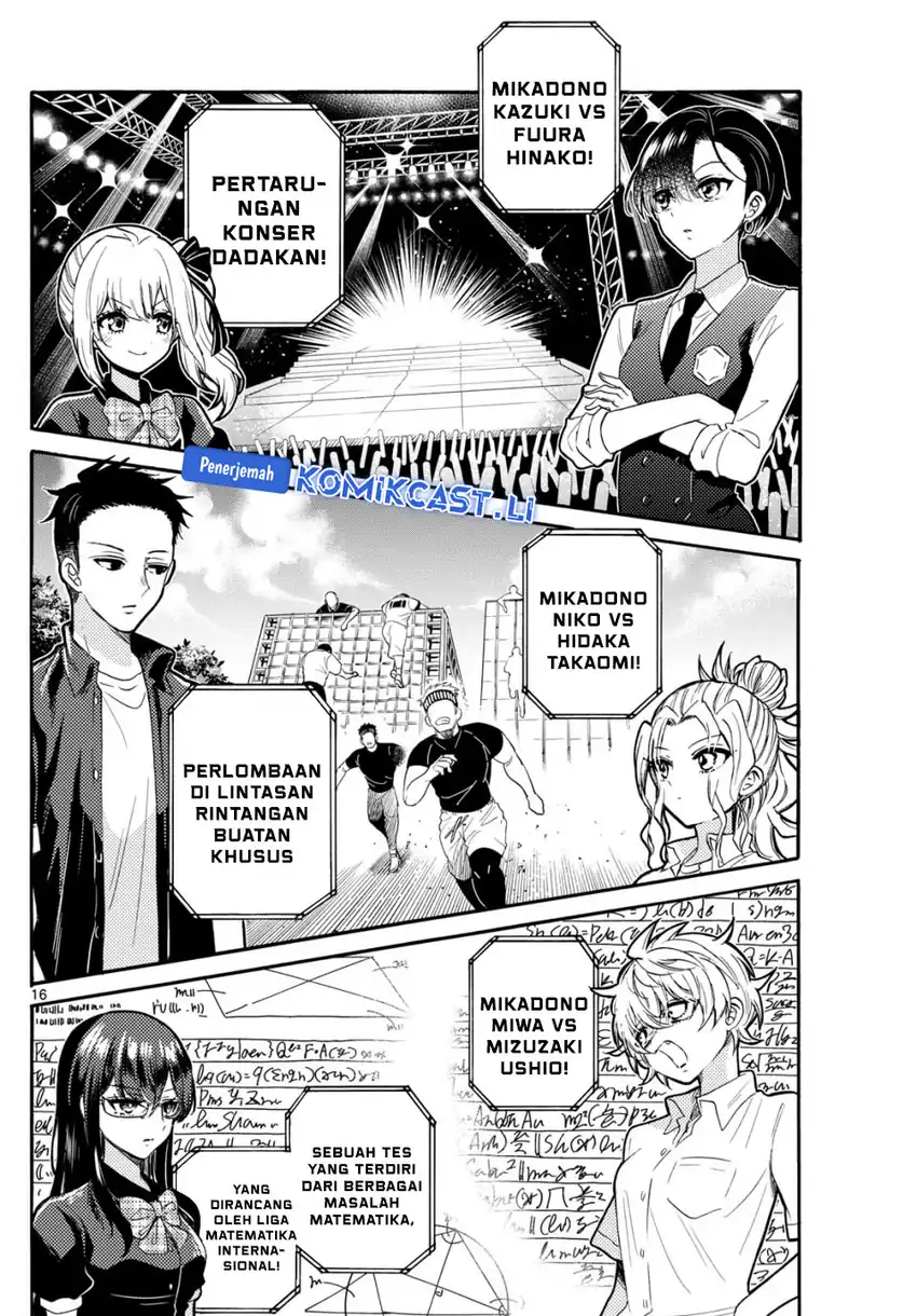 Baca Mikadono Sanshimai wa Angai, Choroi Chapter 124 - Halaman 17 Baca Mikadono Sanshimai wa Angai, Choroi - Chapter 124 halaman 17