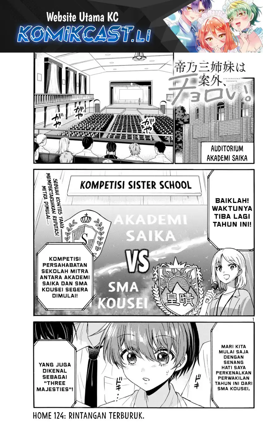 Baca Mikadono Sanshimai wa Angai, Choroi Chapter 124 - Halaman 2 Baca Mikadono Sanshimai wa Angai, Choroi - Chapter 124 halaman 2