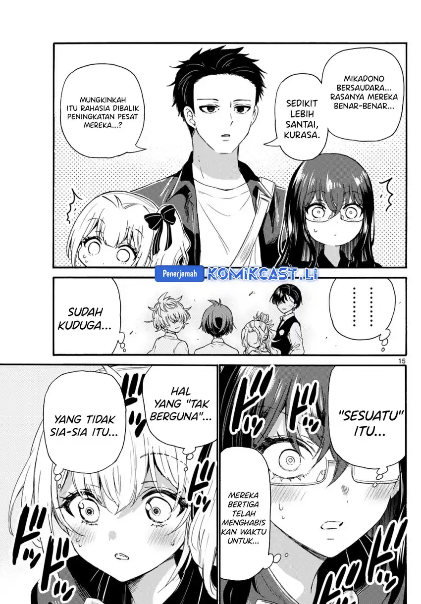 Baca Mikadono Sanshimai wa Angai, Choroi Chapter 125 - Halaman 15 Baca Mikadono Sanshimai wa Angai, Choroi - Chapter 125 halaman 15