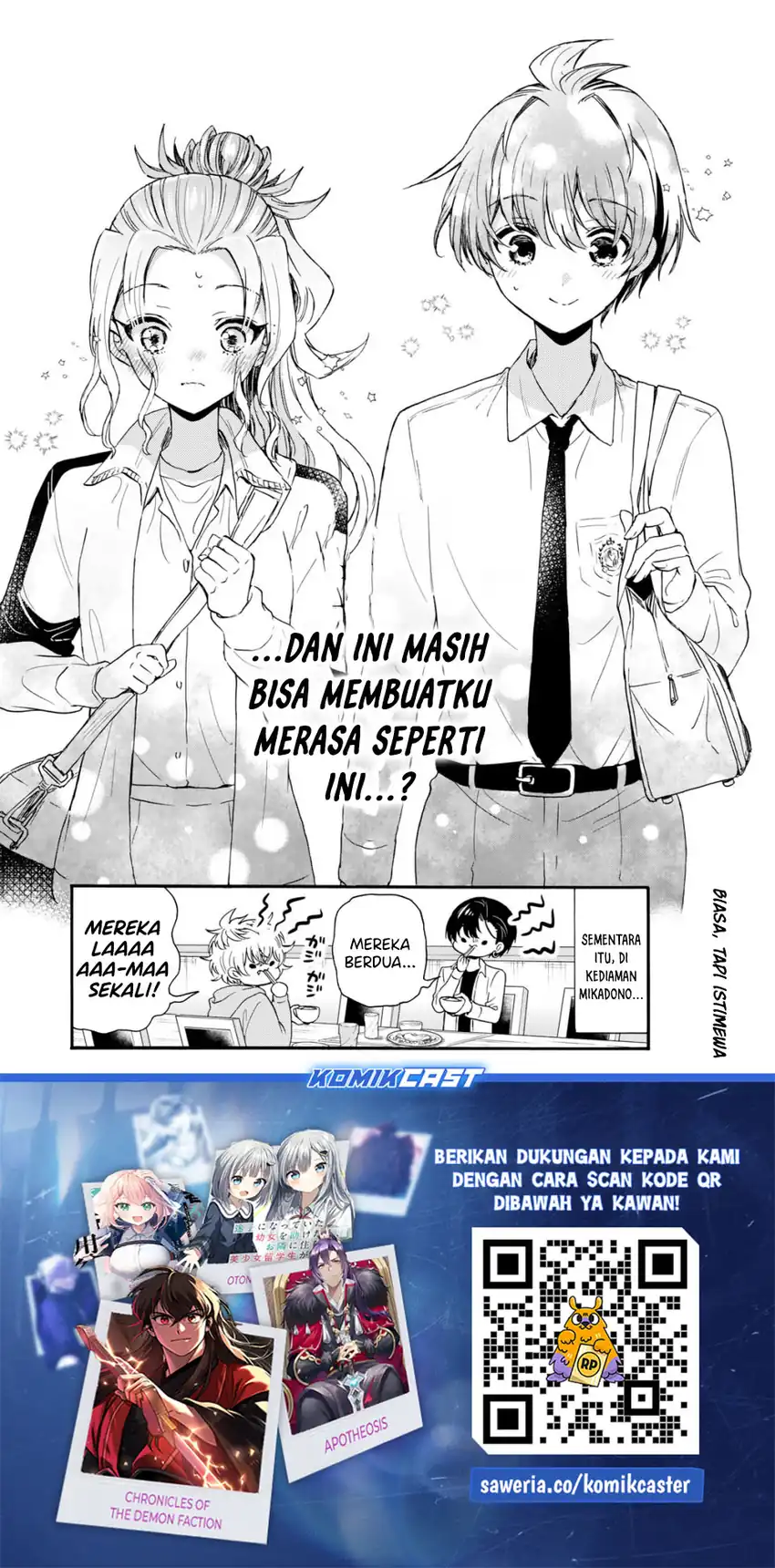 Baca Mikadono Sanshimai wa Angai, Choroi Chapter 129 - Halaman 19 Baca Mikadono Sanshimai wa Angai, Choroi - Chapter 129 halaman 19