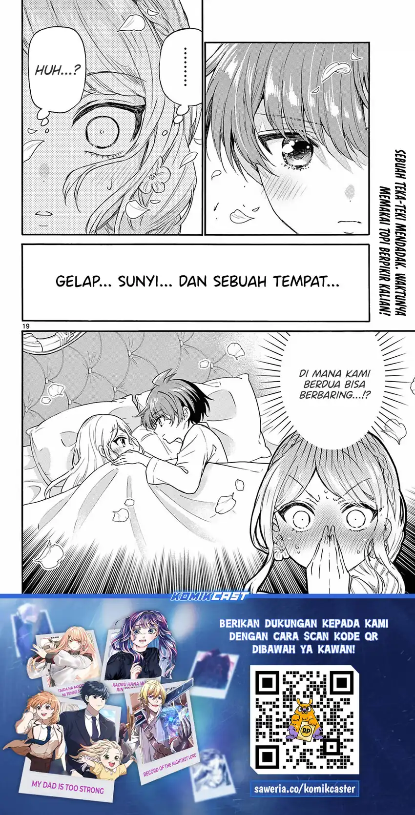 Baca Mikadono Sanshimai wa Angai, Choroi Chapter 131 - Halaman 20 Baca Mikadono Sanshimai wa Angai, Choroi - Chapter 131 halaman 20