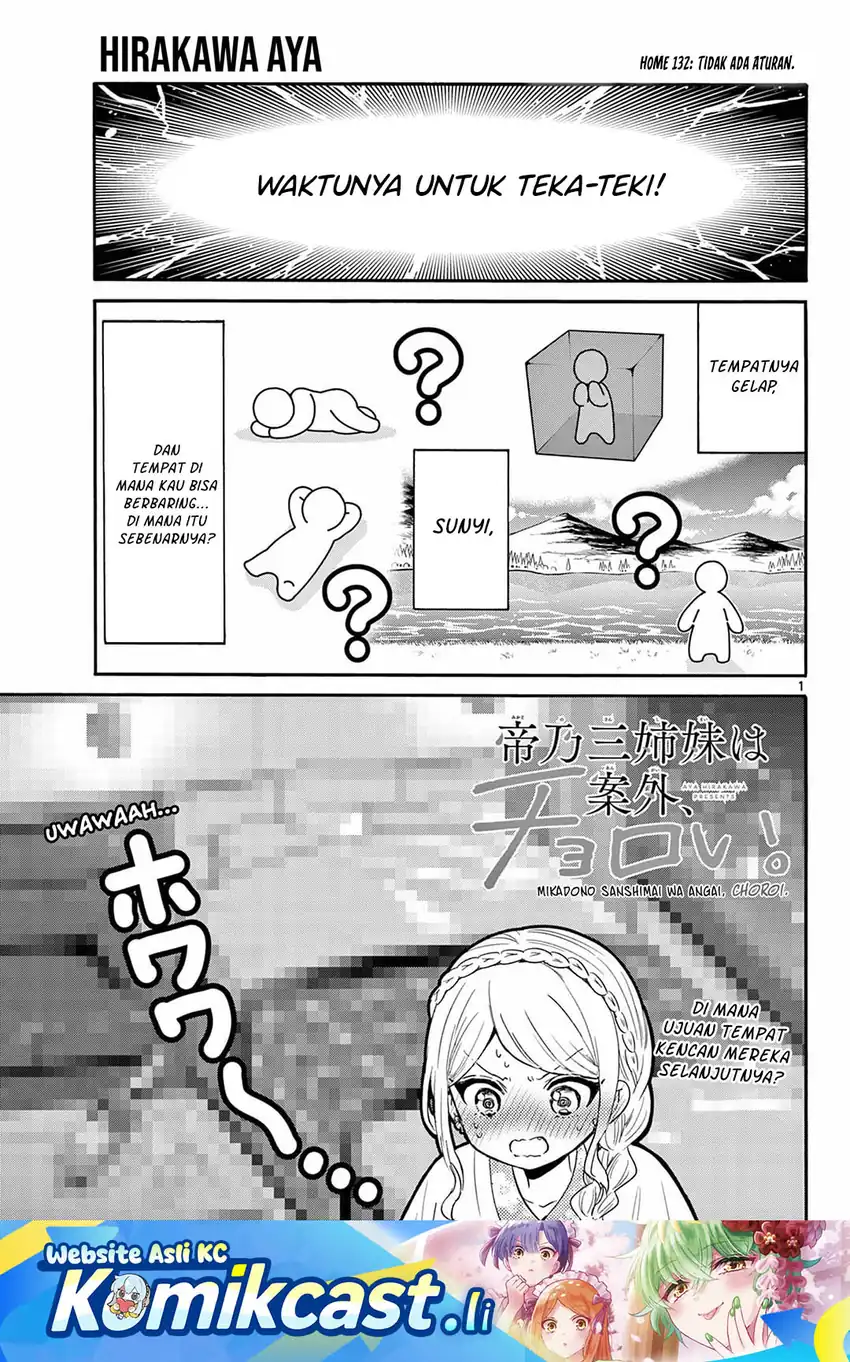 Baca Mikadono Sanshimai wa Angai, Choroi Chapter 132 - Halaman 2 Baca Mikadono Sanshimai wa Angai, Choroi - Chapter 132 halaman 2