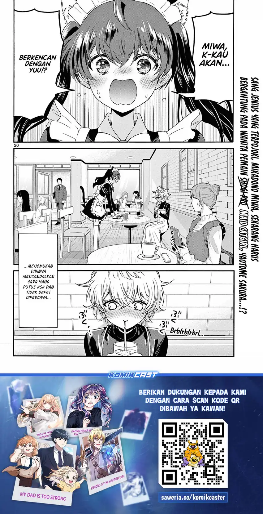 Baca Mikadono Sanshimai wa Angai, Choroi Chapter 134 - Halaman 20 Baca Mikadono Sanshimai wa Angai, Choroi - Chapter 134 halaman 20