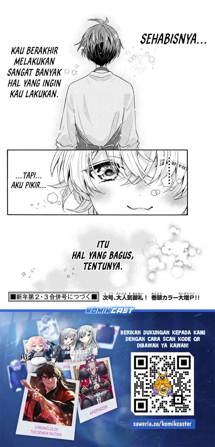 Baca Mikadono Sanshimai wa Angai, Choroi - Chapter 140 halaman 19
