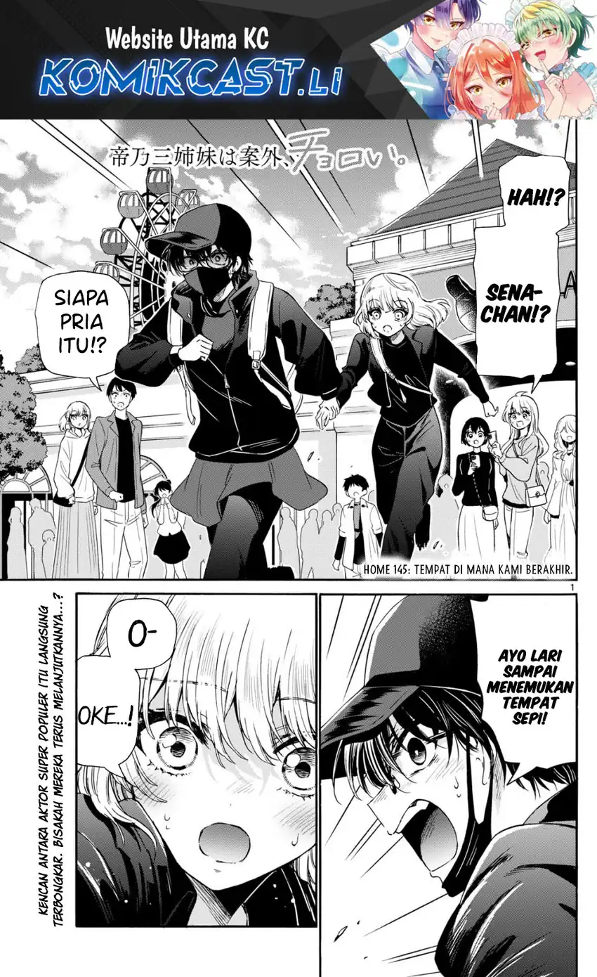 Baca Mikadono Sanshimai wa Angai, Choroi - Chapter 145 halaman 2