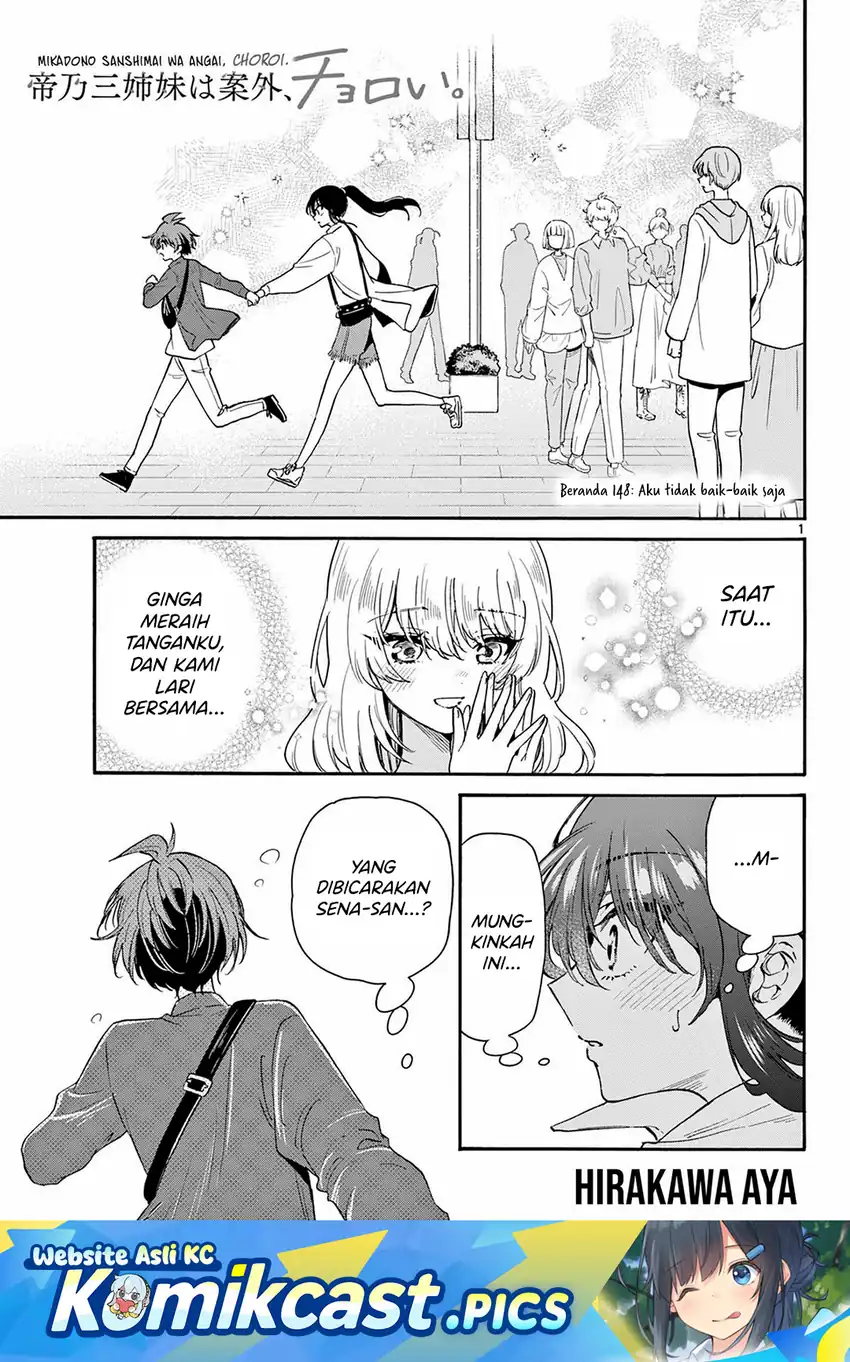 Baca Mikadono Sanshimai wa Angai, Choroi - Chapter 148 halaman 2