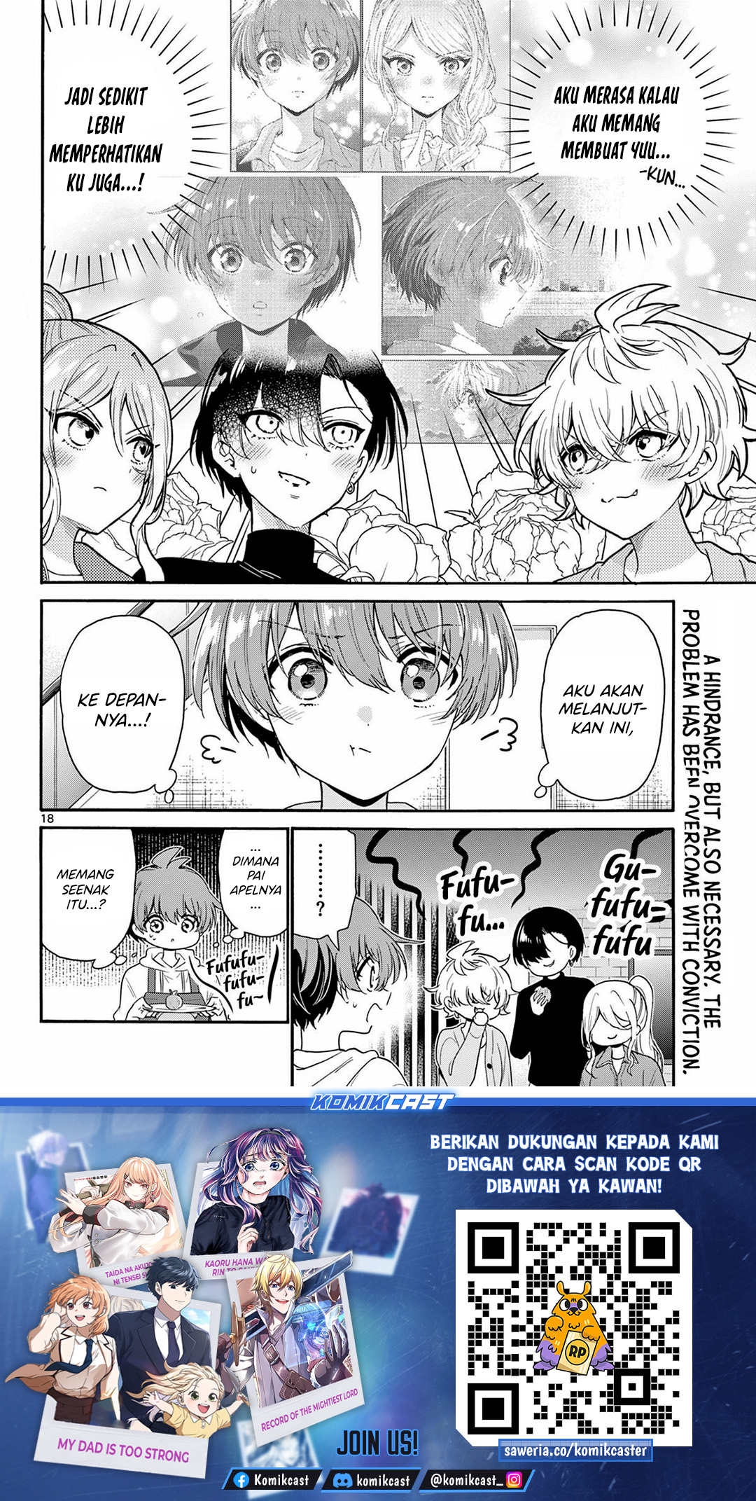 Baca Mikadono Sanshimai wa Angai, Choroi - Chapter 154 halaman 19