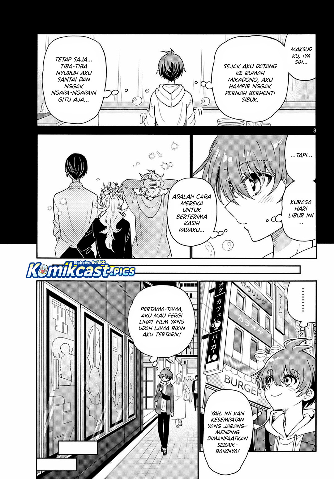 Baca Mikadono Sanshimai wa Angai, Choroi - Chapter 155 halaman 4