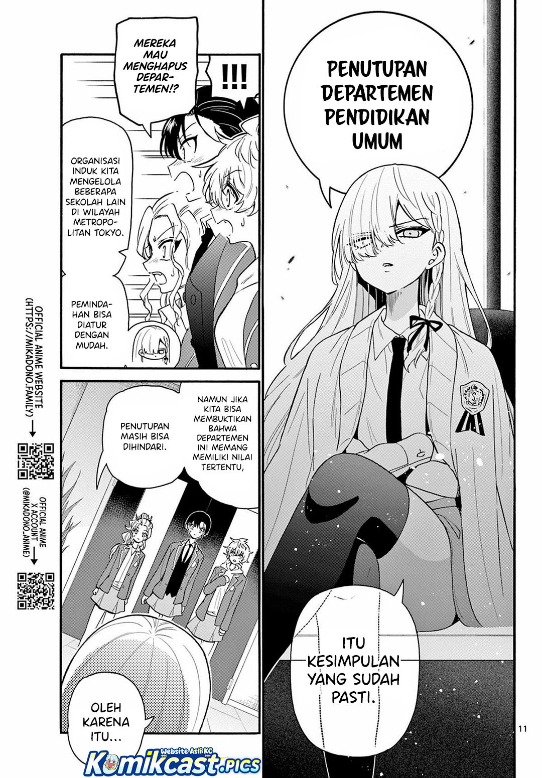 Baca Mikadono Sanshimai wa Angai, Choroi - Chapter 156 halaman 12