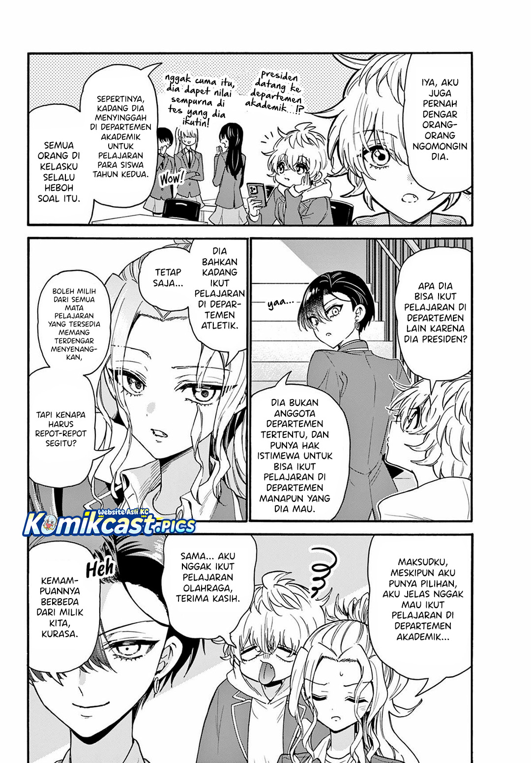 Baca Mikadono Sanshimai wa Angai, Choroi - Chapter 156 halaman 5