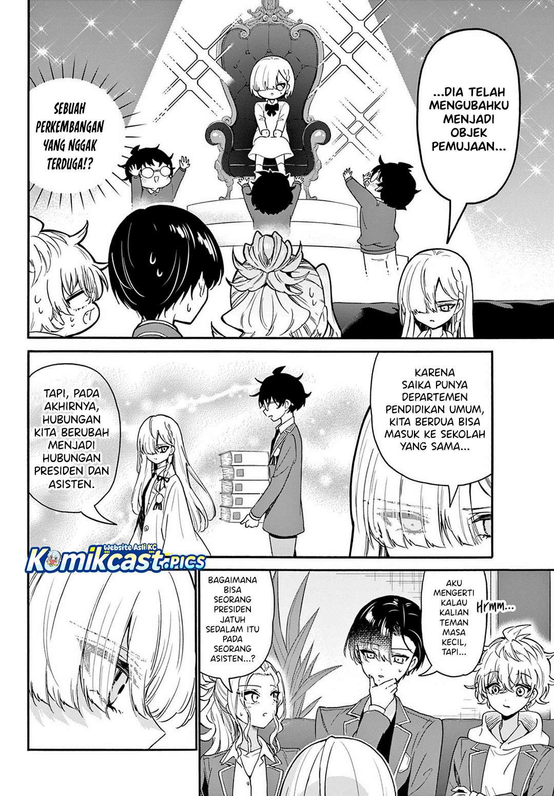 Baca Mikadono Sanshimai wa Angai, Choroi - Chapter 157 halaman 11
