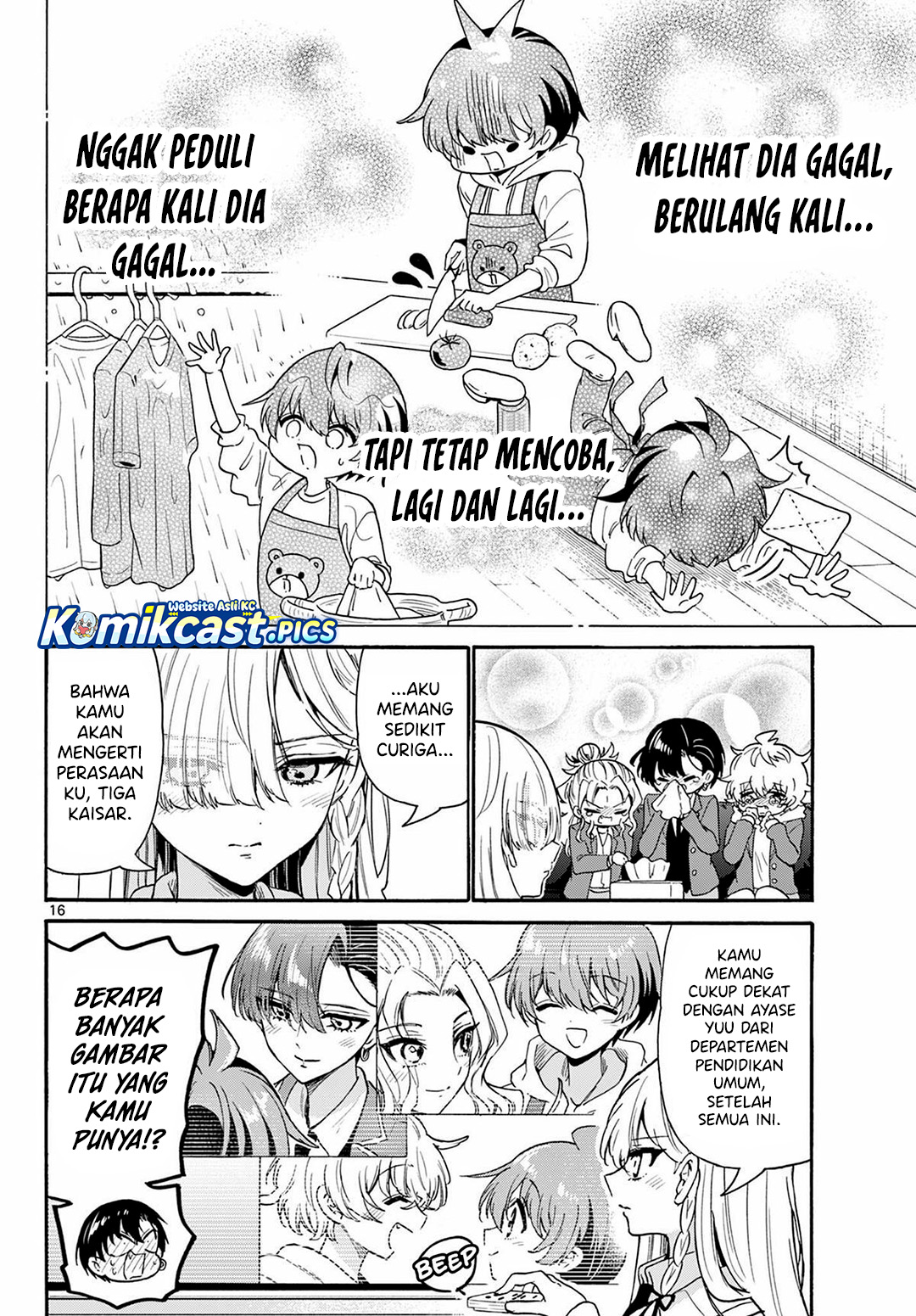Baca Mikadono Sanshimai wa Angai, Choroi - Chapter 157 halaman 17