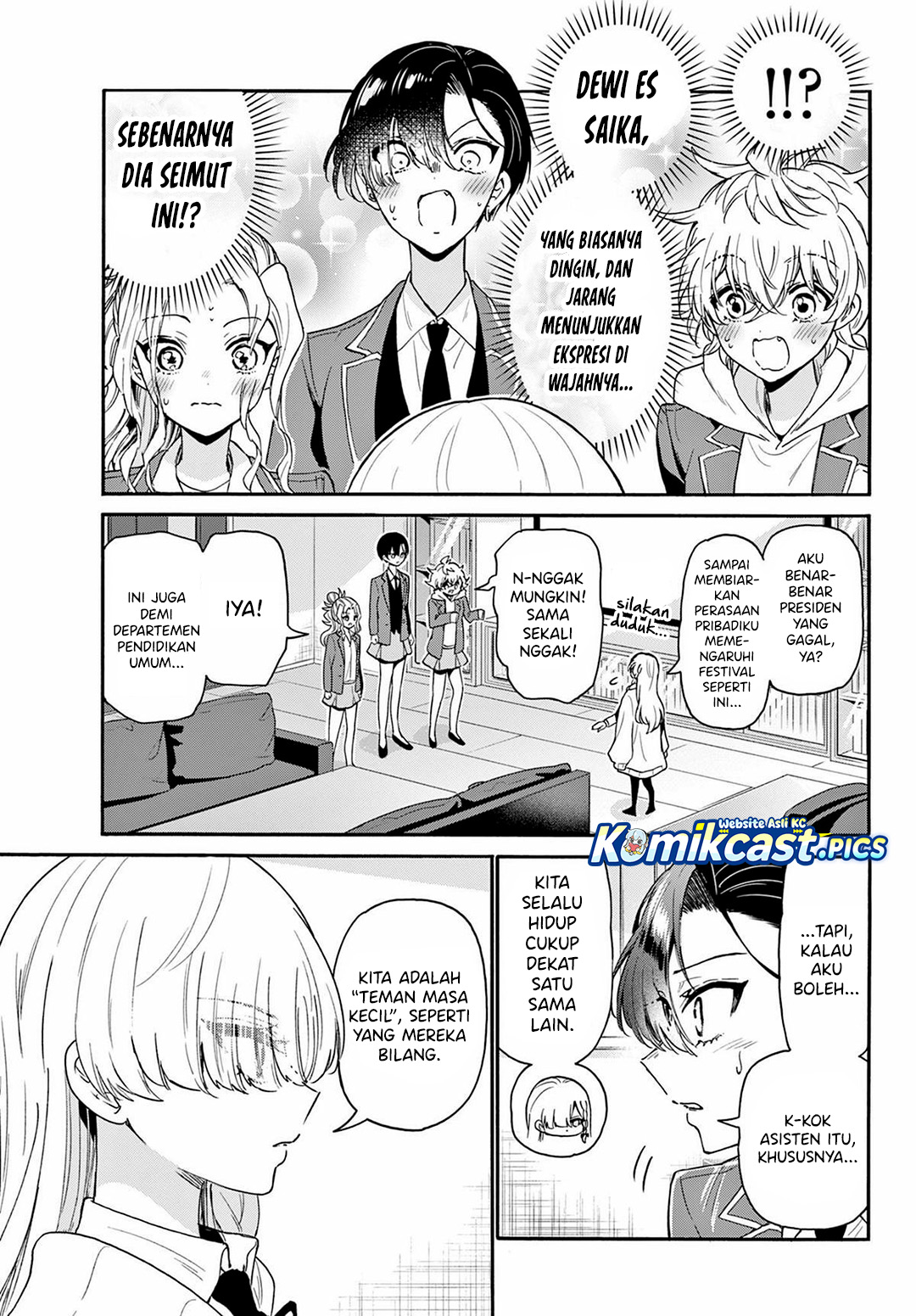 Baca Mikadono Sanshimai wa Angai, Choroi - Chapter 157 halaman 8